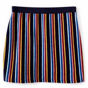 Forever 21 Striped French Terry Bodycon Skirt | Size L